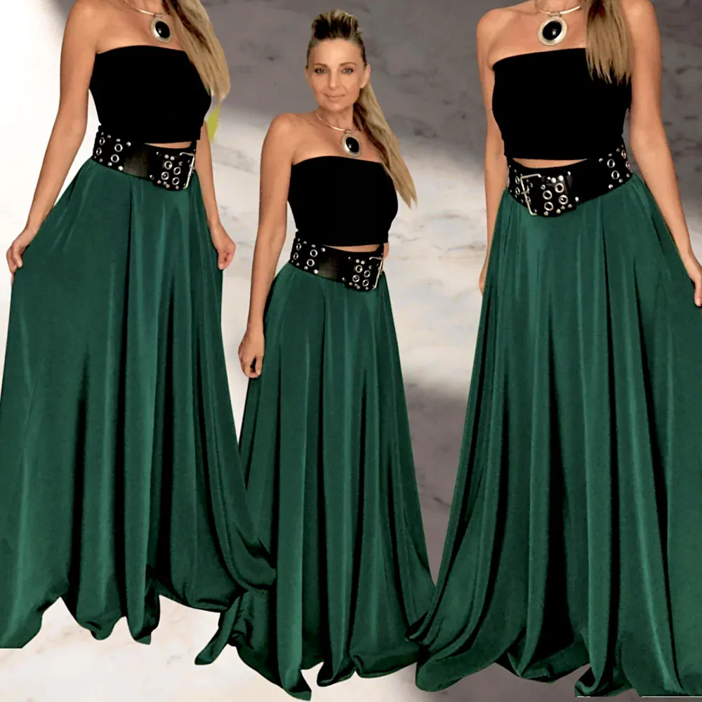 Dlouhá sukně - maxi sukně BOROS SK-L-GREE 05